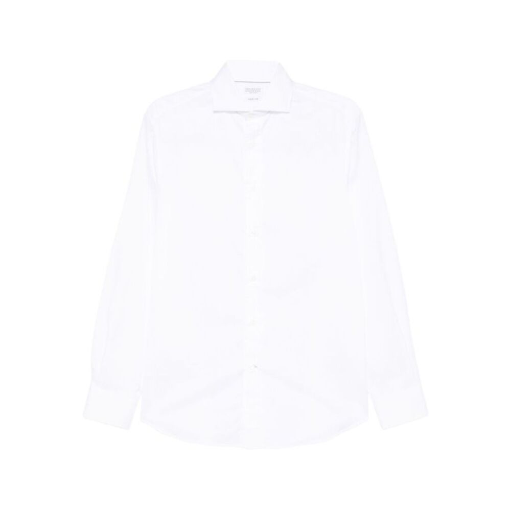 Brunello Cucinelli Men Cotton Shirt